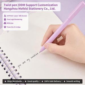 Bolígrafo de Gel Promocional Personalizado para Hotel con Tinta Negra de 0.5 mm, Plástico Duradero, Impresión de Logotipo Personalizado - Product Image 2