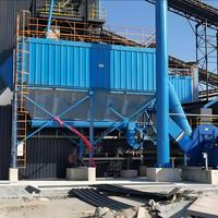 Nouveau dépoussiéreur industriel à jet pulsé, contrôle automatique PLC, certifié ISO9001, efficacité de 99,9 %, garantie 1 an, pour le ciment