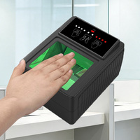 Dispositif de vérification d'empreintes digitales à deux doigts pour l'immigration, SDK gratuit inclus, plateforme multi-applications 8 bits 256 niveaux de gris