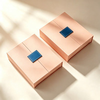 Boîte cadeau de luxe personnalisée à double porte pour parfum, cosmétiques, livres, emballage en papier, boîte cadeau avec insert de protection