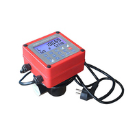 Medidor de Flujo Cuantitativo Preajustado Electrónico OGM para Combustible Diésel de Engranajes Ovalados, Plástico, AC 220V DC 12V/24V, Compatible con OEM para Gasolina