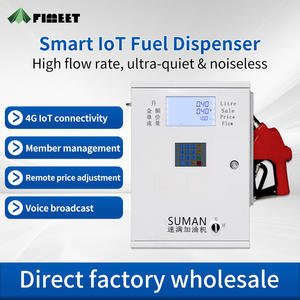 ปั๊มน้ำมันดีเซลแบบติดผนังขนาดเล็ก พร้อมหน้าจอแสดงผลดิจิตอล  220VAC  อุปกรณ์บริการเติมน้ำมัน - Product Image 3