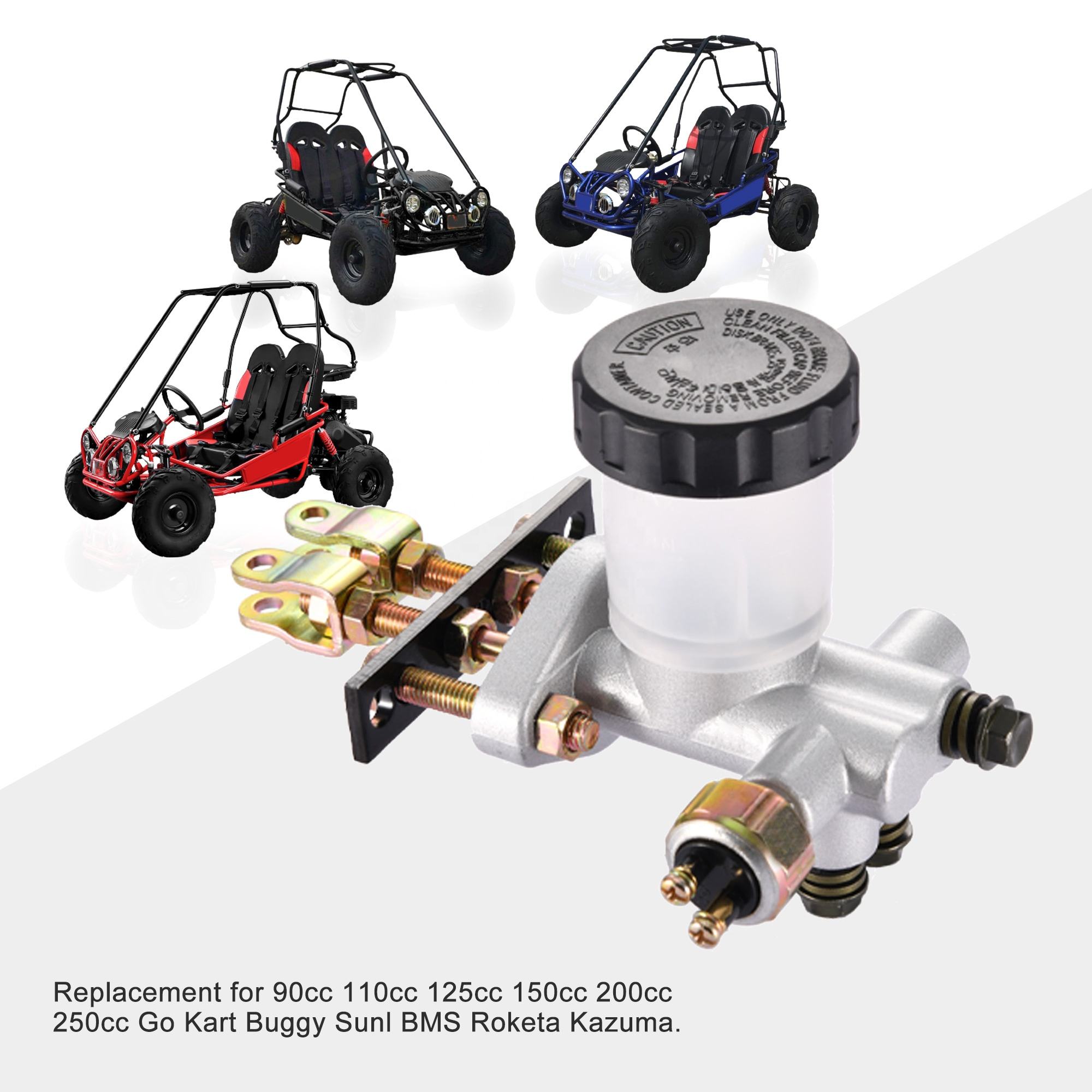 アポロスタイルのオートバイと互換性のある110ccオフロードダートバイクのリアディスクブレーキキャリパーアセンブリ ゼファー750用リヤ ブレーキキャリパーサポートとトルクロッドの新色がバグース!  モーターサイクルから発売 | パーツ | カワサキイチバン オートバイ ... リアフットブレーキアセンブリ ダートバイククワッドフィット 110CC 125CC ATV用