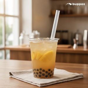 Sirop de fruits d'ananas 5kg Bouteille Halal HACCP Végétarien pour les magasins de Bubble Tea et de Milk Tea OEM - Product Image 3