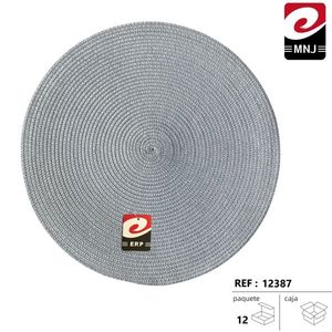 MANTELES <b>Round</b> Placemats Durable and Stylish <b>Table</b> Mats for Home Use - Product Image 2