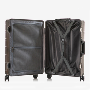 RTS Bulk Factory Waterproof 20/24/28 Inch Hard Shell Aluminum TSA Cabin Valise Carry on Luxury <b>Suitcase</b> Luggage - Product Image 2