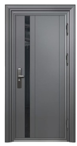 Moderno Design minimalista per la casa-porta d'ingresso in alluminio sicuro per la parte anteriore e posteriore della Villa e dell'hotel - Product Image 2