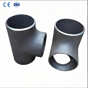 ASTM A234 wpb thép carbon rèn phụ kiện đường ống công nghiệp liền mạch/Hàn TEE ANSI b16.11 xử lý bề mặt sơn tuân thủ - Product Image 1