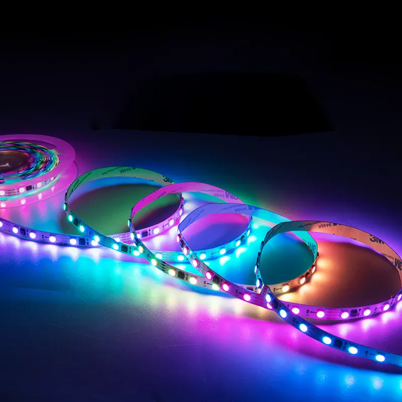 2811 1903 16703 Addressable RGB Led Strip 12V 24V 3Pins 4Pins Dream Color Digital WS2811 Rgb Led Strip For Decoration