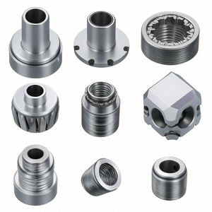 Service d'usinage de précision OEM, usinage CNC, fraisage, tournage, perçage, fabrication de pièces métalliques, électroérosion à fil, brochage, aluminium, acier inoxydable - Product Image 3