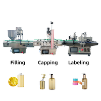 Machine de remplissage automatique de liquide en aérosol Machine de remplissage pour bouteilles d'eau Capsulage étiquetage huile lait lotion boisson énergétique