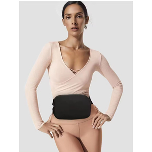 Riñonera con estampado de logotipo personalizado OEM para mujer, riñonera con cremallera a prueba de agua a la moda para senderismo y carrera 2023 - Product Image 3