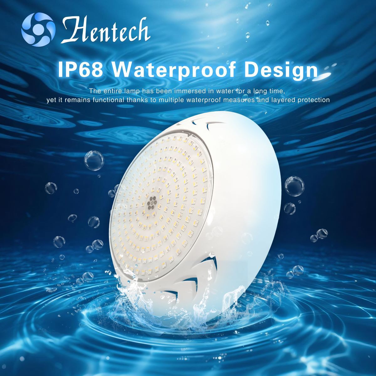 High Quality Wall Mounted PC Cover Underwater Lights Light RGB Led Swimming Pools LED Pool Lights