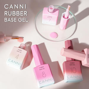 CANNI-Base de goma <span class=keywords><strong>para</strong></span> <span class=keywords><strong>uñas</strong></span> semitransparente, <span class=keywords><strong>esmalte</strong></span> de <span class=keywords><strong>uñas</strong></span> francesas de 9ml, <span class=keywords><strong>esmalte</strong></span> de gel <span class=keywords><strong>natural</strong></span> - Product Image 2