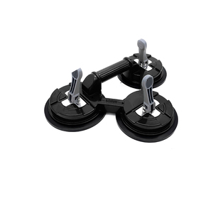 Heavy Duty <span class=keywords><strong>Glass</strong></span> Ventosa Levantador Liga De Alumínio Três-grip Vacuum Sucção Pad para Levantamento De Azulejo - Product Image 1