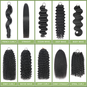 Extensions <span class=keywords><strong>per</strong></span> <span class=keywords><strong>capelli</strong></span> umani ricci vergini Remy birmani all'ingrosso, 50g, con cuticole allineate, grezzi, <span class=keywords><strong>per</strong></span> trecce Boho - Product Image 6