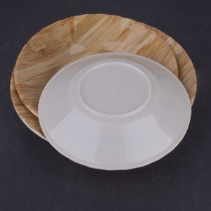 <span class=keywords><strong>Platos</strong></span> Hondos Redondos <span class=keywords><strong>de</strong></span> <span class=keywords><strong>Melamina</strong></span> con Diseño <span class=keywords><strong>de</strong></span> Madera, Ecológicos y Económicos, <span class=keywords><strong>de</strong></span> 7/8/9 Pulgadas, en Existencia, para la Vuelta al Cole - Product Image 3