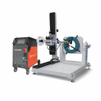 Máquina de Soldadura Circular TIG KEPUNI XD-HF400/600 para Soldadura de Contenedores de Plantas de Refrigeración Integradas
