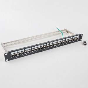 24ports Cat6a FTP <strong>Patch</strong> <strong>Panel</strong> Cat6a Network <strong>Patch</strong> <strong>Panel</strong> - Product Image 1