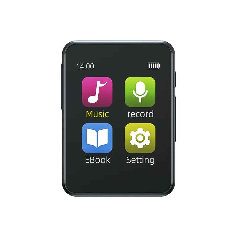 뜨거운 제품 다기능 미디어 플레이어 전자 책 리더 32 기가바이트 미니 MP3 플레이어 휴대용 Mp3 음악 플레이어 레코더