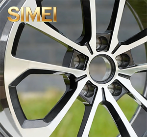 โรงงานผลิต SIMEI ขายส่งล้อแม็กซ์รุ่น <span class=keywords><strong>Y</strong></span> ขนาด 21 นิ้ว สีดำ สำหรับรถยนต์ ขอบ 5x112 ผลิตจากอลูมิเนียมฟอร์จ ได้รับมาตรฐาน TUV/JWL/DOT - Product Image 2