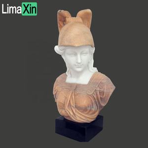 Pietra naturale in marmo <span class=keywords><strong>Apollo</strong></span> busto <span class=keywords><strong>di</strong></span> alta abilità intagliato a mano colore misto marmo testa <span class=keywords><strong>statua</strong></span> - Product Image 6