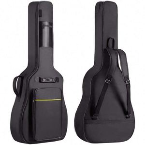 Sac à dos pour guitare acoustique en tissu Oxford avec sangle d'épaule réglable, rembourré, imperméable, certifié BSCI - Product Image 6