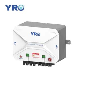 YRO YRSD Rapid Shutdown Solar 1~10 String Rapid Shutdown 1500V 26A Rapid Shutdown Device For Firework Safety Solar Power System