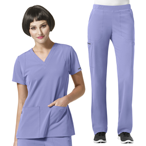 Uniformes de conception extensible à manches courtes, combinaisons médicales pour soins infirmiers, uniformes d'hôpital - Product Image 1