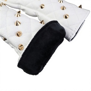Vente directe d'usine, commerce électronique transfrontalier, housses de tête de club de golf, housses de tête de putter, matériau PU, imperméable, rivets purs - Product Image 3