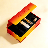 Boîtes cosmétiques rigides en papier artistique biodégradable, faites à la main, design personnalisé, fermeture magnétique pour crème pour le visage, crème pour les yeux, blush