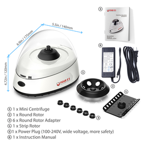 Mini 5400Rpm Continuous <strong>Centrifuge</strong> for <strong>Laboratory</strong> and <strong>Medical</strong> Use - Product Image 6