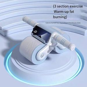 Alat Terapi Latihan Roda Abs Pelatih Olahraga Latihan Otot Perut Peralatan Kebugaran Portabel - Product Image 3