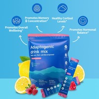 Fruit smaak natuurlijke energiedrank poeder focus stemming ondersteunende instant drank supplement voor volwassenen voor zwangere vrouwen OEM