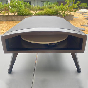 Mới Đến Ngoài Trời Vườn Nướng Nướng Nướng Thép Không Gỉ 430 Nội Bộ Nhiệt Độ Cao BBQ Nhỏ Xoay Gas Lò Nướng Bánh <span class=keywords><strong>Pizza</strong></span> - Product Image 4