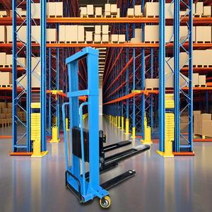New Forklift with Electric Automatic Lifting Hydraulic Handling Stacking Height Small Size 1 Ton Portable 1 Year Warranty - Product Image 6