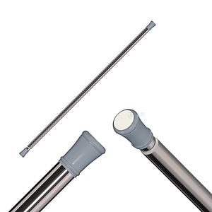Vente en gros Installation facile Tringle à <span class=keywords><strong>rideau</strong></span> de douche télescopique extensible sur mesure Poteau en métal <span class=keywords><strong>sans</strong></span> perçage Mise à niveau à bas prix - Product Image 1