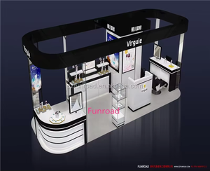 Nouveau présentoir de vitrine de bijouterie personnalisé en <span class=keywords><strong>bois</strong></span> massif, style moderne, pour chaînes et bijoux, noir, garantie 3 ans - Product Image 4