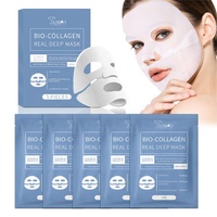 Bio-Collagène Bio Hydratant Original Masque de Nettoyage en Profondeur de Nuit Masque Hydrogel Réduction des Pores Amélioration de l'Élastabilité