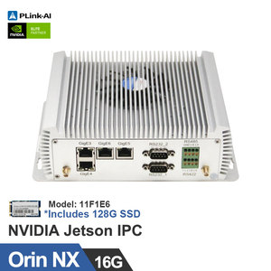 คอมพิวเตอร์อุตสาหกรรม Orin NX 16G 100T 128G พร้อมพอร์ตเครือข่ายหลายพอร์ตสำหรับขยาย AI รุ่น Plink 11F1E6 -ONX16G-128G E - Product Image 1