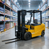 Carrello Elevatore Elettrico Silenzioso per Magazzini Industriali, 1.5 Tonnellate, con Pneumatici Non Marcanti per l'Industria Alimentare e Farmaceutica