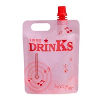Poche Doypack Reutilisable Personnalisée avec Bec Verseur pour Emballage de Boissons Liquides (Vodka, Bière, Jus, Thé, Lait)