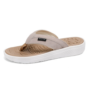 Chanclas, Suela Gruesa Antideslizante, Cómodas Sandalias Casuales de Playa con Punta Abierta para Verano - Product Image 5