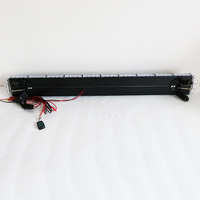 Barre lumineuse stroboscopique pour toit de véhicule, 47 pouces (120 cm), changeant de couleur (vert, rouge, bleu), lampe clignotante d'urgence pour voitures, camions, chargeurs