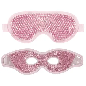 High Quality Reusable Gel Beads Eye Mask Hot Cold Compress Fashion Ice Pack Fatigue Relief Eye Mask