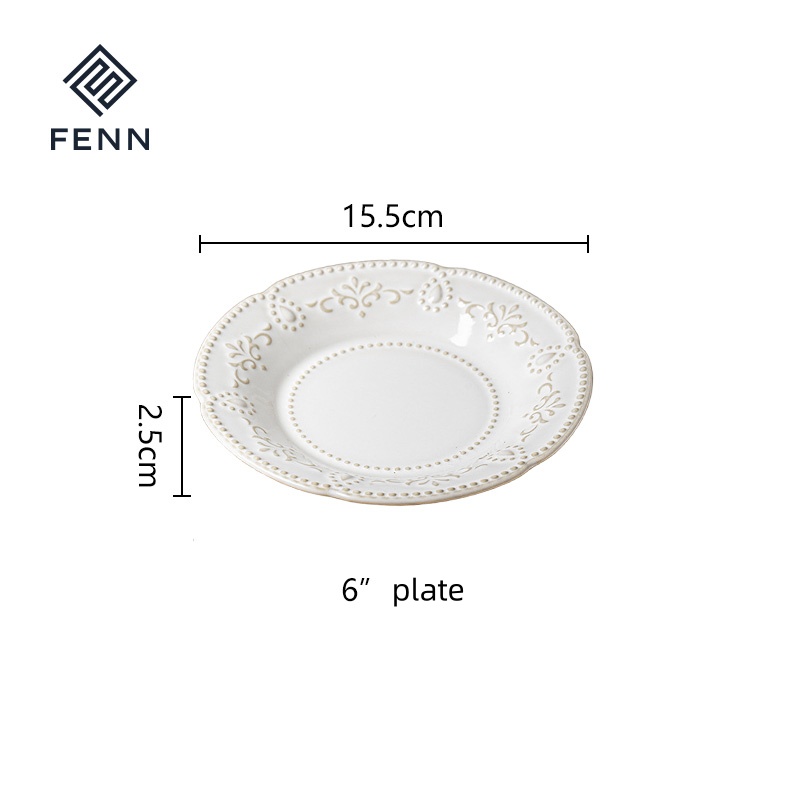 6 inch round plate