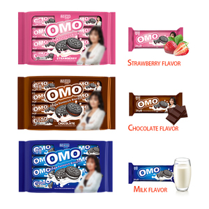 Biscuits circulaires aromatisés à la vanille OEM mini biscuits au chocolat <span class=keywords><strong>chocolats</strong></span> biscuits sandwich biscuits et biscuits halal - Product Image 5