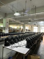Projecteur de Scène Professionnel DMX512 à Tête Mobile LED, Haute Luminosité 300W IP65, Faisceau Lumineux Acéré, Stable et Étanche pour Événements
