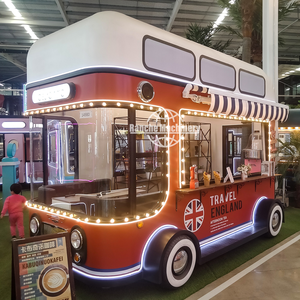 Catering Fully Equipped Mobile Food Truck Trailer with Pizza Coffee Ice Cream <b>BBQ</b> Hotdog & Fast Food Setup - Product Image 5