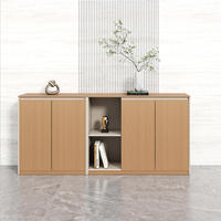 Table basse de bureau moderne en bois avec tiroir de rangement, meuble d'appoint multifonctionnel, design minimaliste et écologique